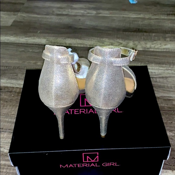 Womens MG35 Blaire2 Ankle Strap Sandals, Gold - Picture 4 of 8